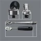 Wera 8004 A Zyklop Metal Ratchet 1/4\" Drive, 72 Teeth