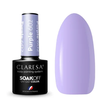 Claresa Hibrīda nagu laka Purple 602, 5g