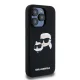 Karl Lagerfeld iPhone 15 Pro Max Case Silicone Karl & Choupette MagSafe, Black