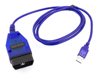 USB адаптер для диагностики автомобиля VAG-COM OBDII Audi Volkswagen Skoda
