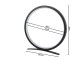Modern LED Ring Table Lamp with Adjustable Color Temperature and Brightness, Black