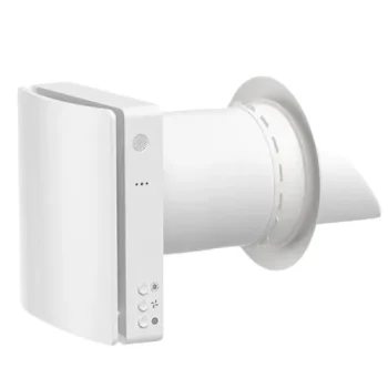 Vienas telpas rekuperators plānām sienām līdz 46 m², Wi-Fi, Tuya, balts