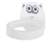 Wall-Mounted Hair Dryer Holder, White