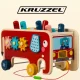 Деревянный слон-стучалка Kruzzel 4-в-1 с развивающими играми