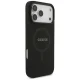 Guess Saffiano Classic Logo MagSafe Case for iPhone 17 Pro Max, Black