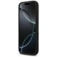 Guess Silicone Big 4G Script vāciņš iPhone 17 – Melns | Phone Case Cover