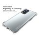OnePlus 9 Pro ENKAY Anti-slip 4 Corners Cushion Shockproof Sheer TPU Cover Case, Transparent | Telefona Vāciņš...