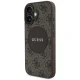 Guess 4G Circle Classic Logo MagSafe vāciņš iPhone 16 brūns