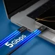 Spigen EB10010CC USB-C uz USB-C kabelis 100W 100 cm, melns