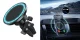 Choetech MagSafe magnētiskais auto telefona turētājs ventilācijas režģim, melns