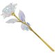 Eternal Golden Rose with Rainbow Petals Gift