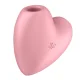 Клиторальный массажер Satisfyer Cutie Heart Light Red (розовый)