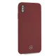 Чехол Mercedes для iPhone Xs Max Silicone Line, красный