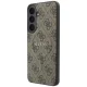 Guess Embossed 4G Ring Classic Logo MagSafe vāciņš Samsung Galaxy S26 FE, brūns