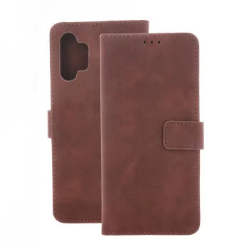 Samsung Galaxy A36 ( SM-A366E / DS ) Smart Velvet TPU Book Case Cover, Brown | Чехол Книжка Кабура...