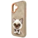 Nimmy iPhone 17 vāciņš Big Eyed Pet 2.0 Cat, bēšs
