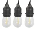 Садовая гирлянда с 20 LED лампами E27, 20 м
