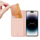 Чехол-книжка Dux Ducis для iPhone 15 Pro Max Skin Pro, розовый