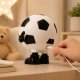Silikona LED nakts lampiņa Futbola bumba, RGB, 3 režīmi