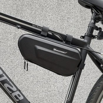 Сумка на раму велосипеда Wozinsky WBB10BK 1.5L, черная