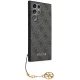 Чехол Guess 4G Charms для Samsung Galaxy S24 Ultra, черный