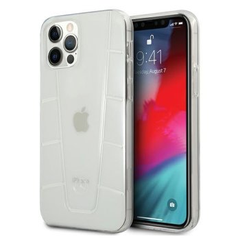 Чехол Mercedes для iPhone 12 Pro Max Transparent Line, прозрачный