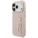 Чехол Karl Lagerfeld Karl Script Logo для iPhone 17 Pro, розовый