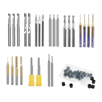 Набор фрез MAKERA Carvera Essential Extended для ЧПУ, 1/8" (52 шт.)
