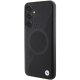 BMW Samsung Galaxy S24 Plus Case Signature Leather MagSafe, Black