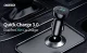Choetech auto lādētājs 2x USB-A 36W QC 3.0, melns