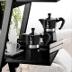 Bialetti Moka Express 0004953 espresso kanna, 6 tasītes, melna