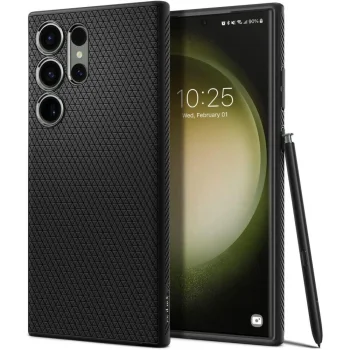 Чехол Spigen Liquid Air для Samsung Galaxy S23 Ultra, Matte Black
