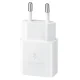 Сетевое зарядное устройство Samsung EP-T1510EWE 15W USB-C, White (Bulk)