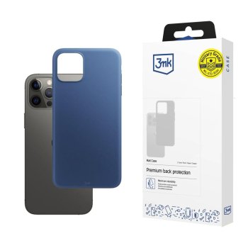 3mk Matt Case vāciņš Apple iPhone 12 Pro Max - Matte Blue