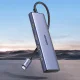 USB-C хаб Ugreen CM511 6-в-1 - HDMI, 3x USB 3.0, SD/TF - серый