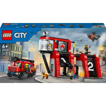 Lego City 60414 Пожарная часть с пожарной машиной