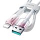 USB-A uz Lightning Kabelis Joyroom S-A42 3A 1.2m Balts
