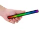 Светодиодная RGB панель USB с реакцией на звук, 18 режимов, черная