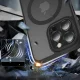 Apple iPhone 15 Pro 6.1\'\' Tech-Protect MagMat Cam+ MagSafe Case Cover, Matte Black | Telefona Vāciņš Maciņš...