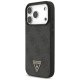 Guess 4G Strap Triangle Logo MagSafe Phone Case Cover iPhone 17 Pro - black