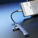 Разветвитель Dudao A16T 4-in-1 USB-C на 4x USB-A, Черный