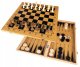 Šahs, Dambrete un Bekgemons (Nardi), Spēļu Komplekts | Chess Checkers and Backgammon Game Set