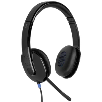 Компьютерная гарнитура Logitech H540 USB, Черная