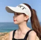 Спортивный козырек от солнца на эластичной ленте, белый