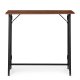 Saliekamais datorgalds ModernHome 80x45 cm, klēpjdatora galds loft stilā