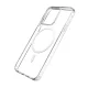 iPhone 14 vāciņš, saderīgs ar MagSafe, no 3mk MagCase sērijas - caurspīdīgs