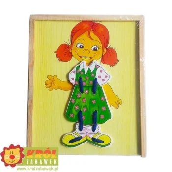 Деревянная игра-одевалка Bakalu Девочка