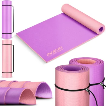 Коврик для фитнеса Neo-Sport 19203, 173 x 61 x 0,6 см, фиолетово-розовый