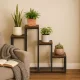 Подставка для цветов ModernHome, 4 полки, стиль лофт