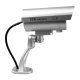Centrumelektroniki IR9000S Dummy Security Camera with IR LED Imitation, Silver
